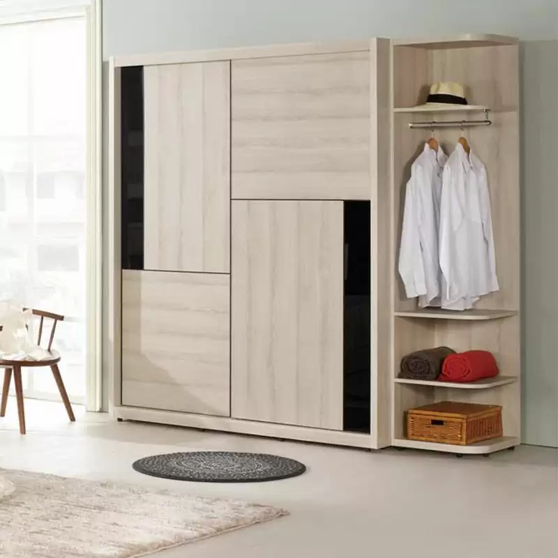 優娜5尺拉門衣櫥