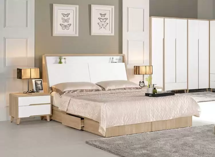 伯妮斯5尺床頭箱