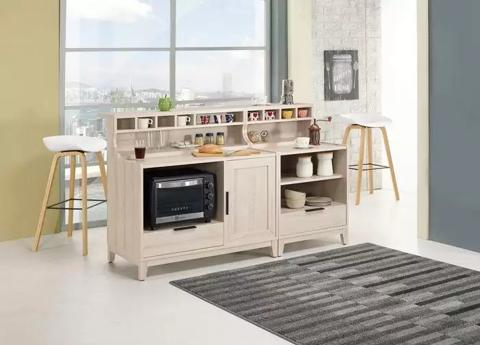 塔利斯2尺一抽中島型吧台桌