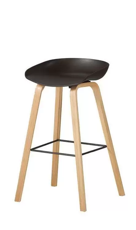 伊絲吧椅(黑)(高)