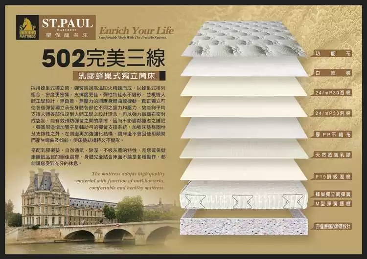 聖保龍-502完美三線