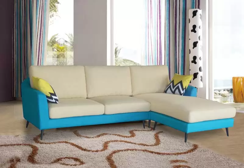 布蘭妮L型布沙發