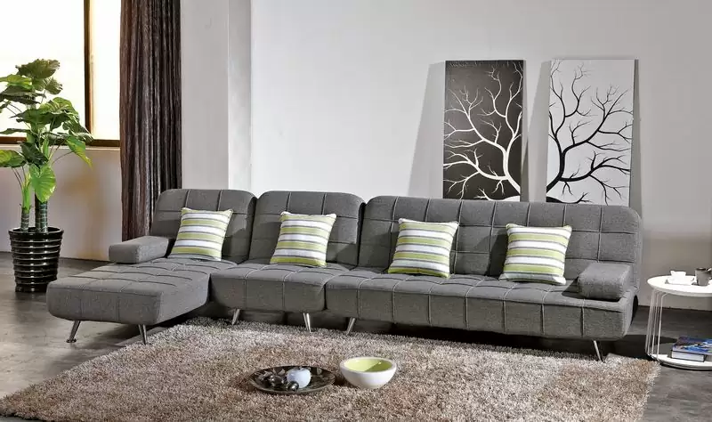 雷爾夫L型沙發(可當沙發床)