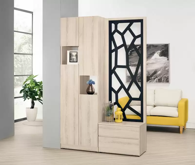 達爾維雙面玄關屏風鞋櫃