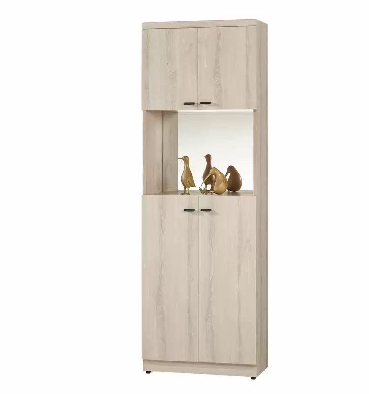 塔利斯2尺鏡面玄關鞋櫃