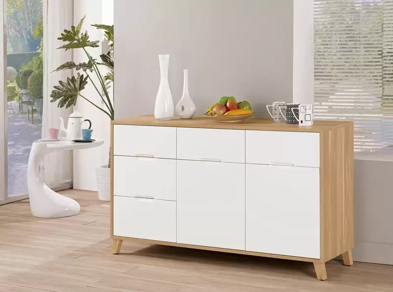 羅德尼4.5尺五抽餐櫃