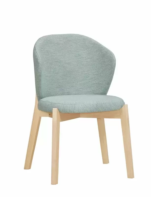 丹尼爾餐椅(布)(實木)