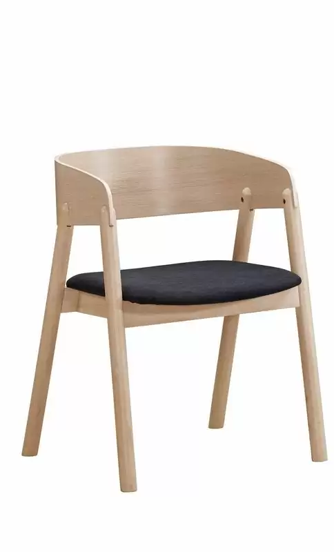 多米尼餐椅(布)(實木)