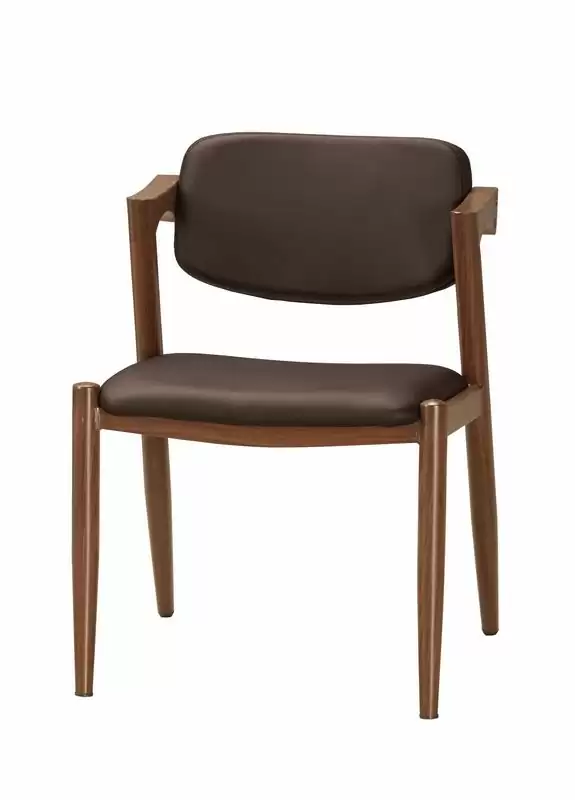 衛里餐椅(皮)(五金腳)