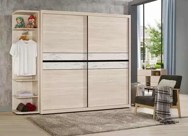 丹妮拉6尺拉門衣櫥