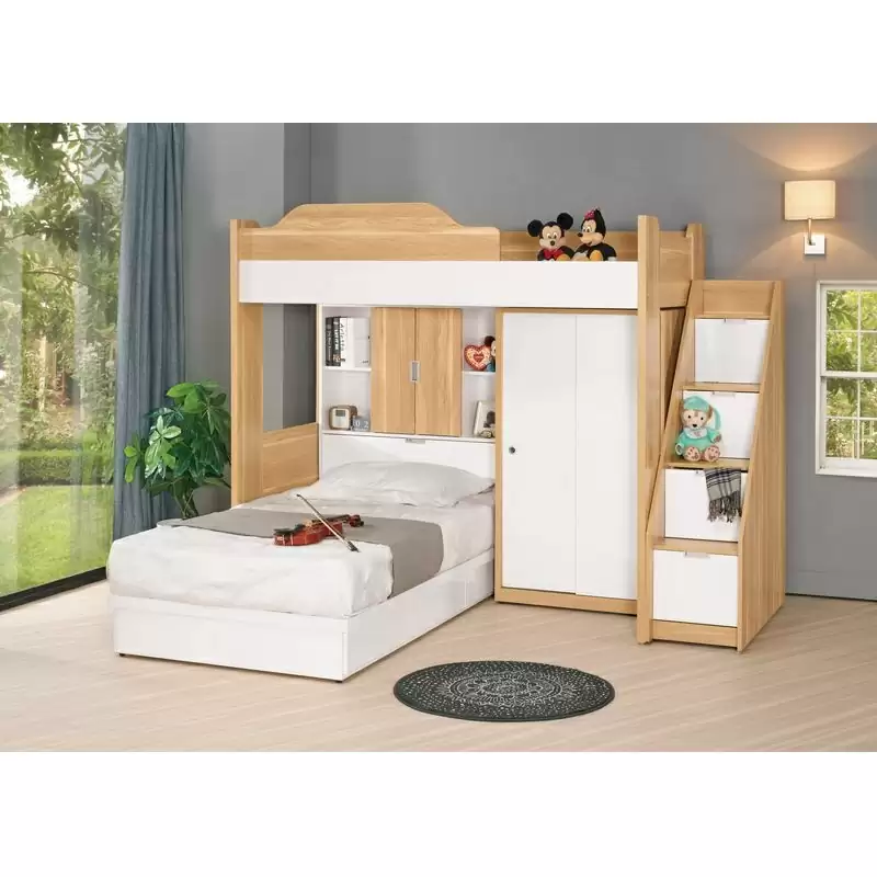 高腳床組+雙層床