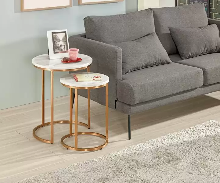 加思爾原石邊几