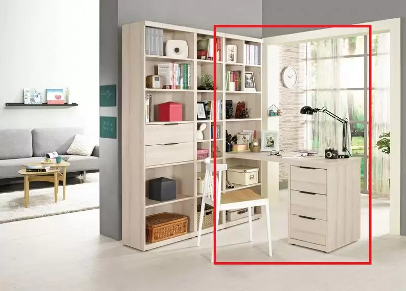 塔利斯4尺L型書桌