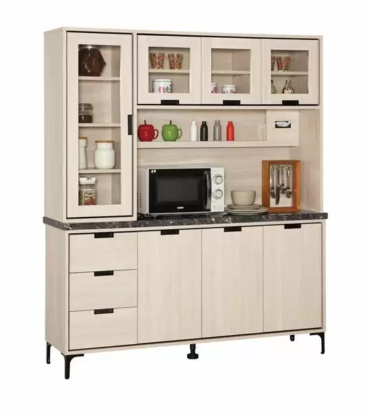 昆提斯5.2尺石面餐櫃