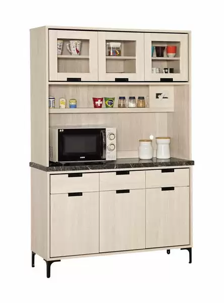 昆提斯4尺石面餐櫃