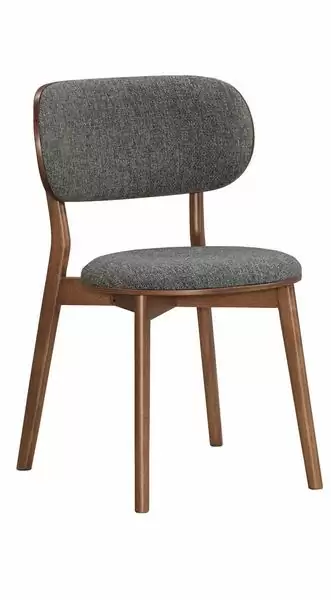 斯麥格餐椅(布)(實木)