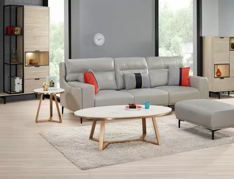 西瑞爾岩板大茶几