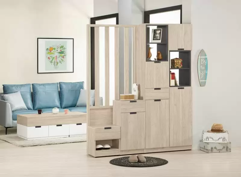 達里歐5.3尺玄關屏風組合鞋櫃(C型)