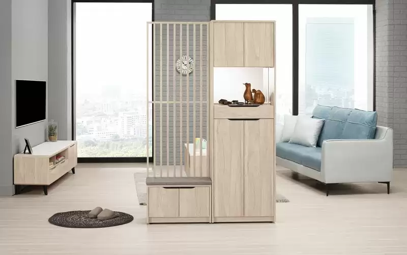 韋斯里4尺玄關屏風鞋櫃