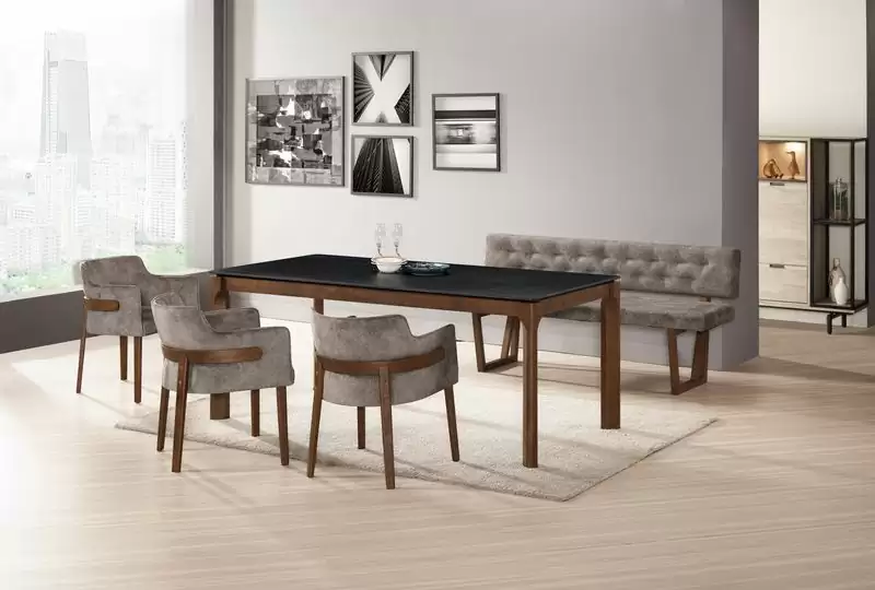 貞德拉6尺岩板餐桌