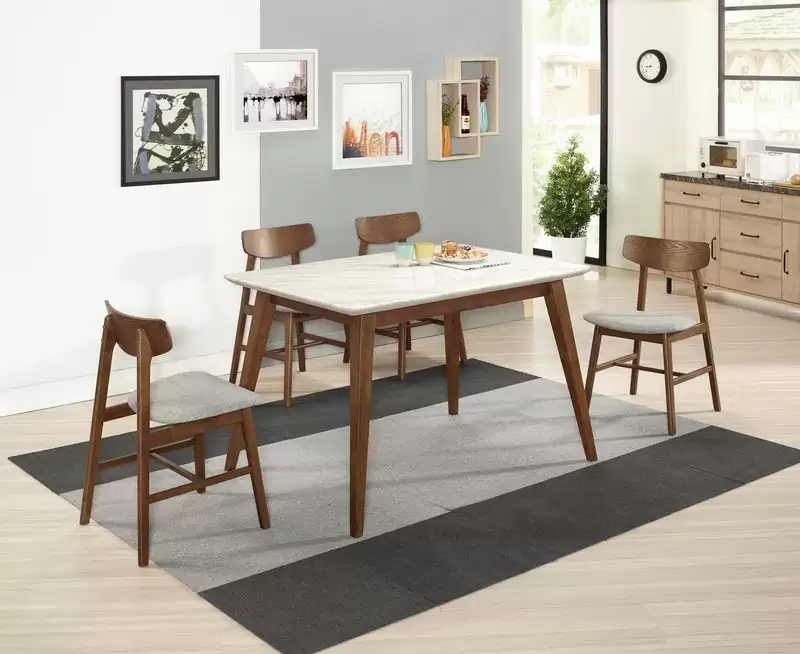 魯伯德4.3尺原石餐桌