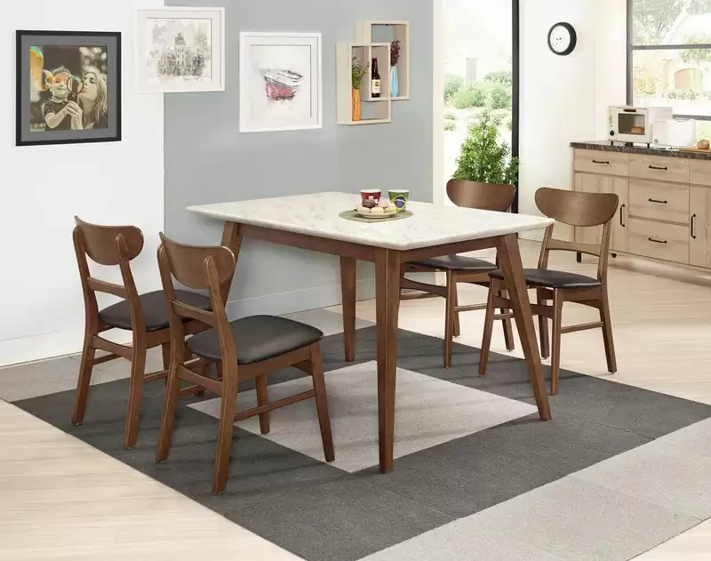 魯伯德4尺原石餐桌