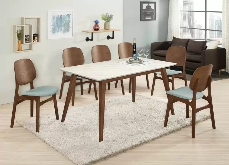 魯伯德5尺原石餐桌