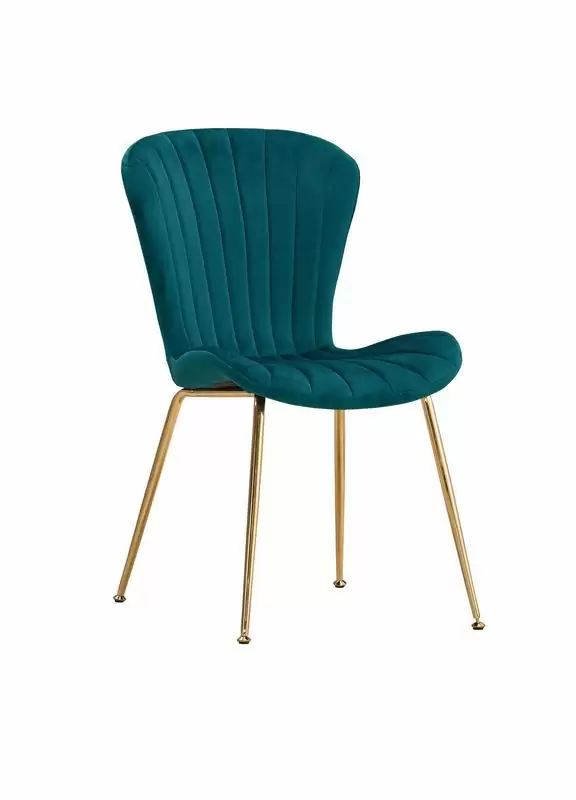 薇妮餐椅(藍色布)