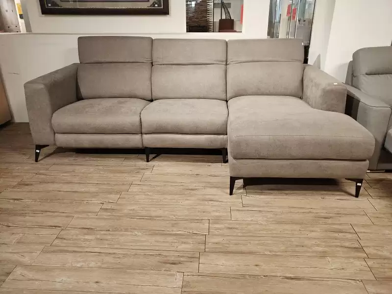 凡妮莎電動L型布沙發