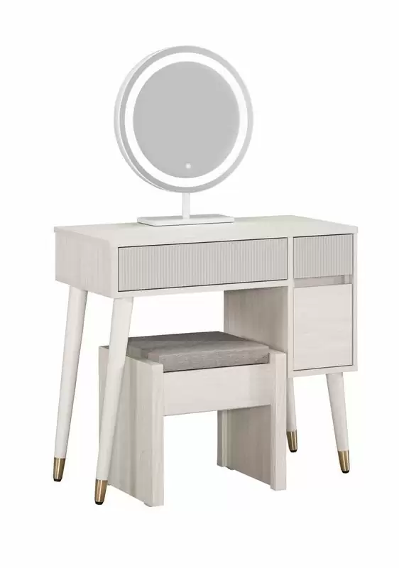 蘿克斯2.7尺化妝台含椅