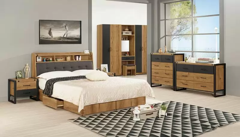 布朗克斯床組+衣櫃