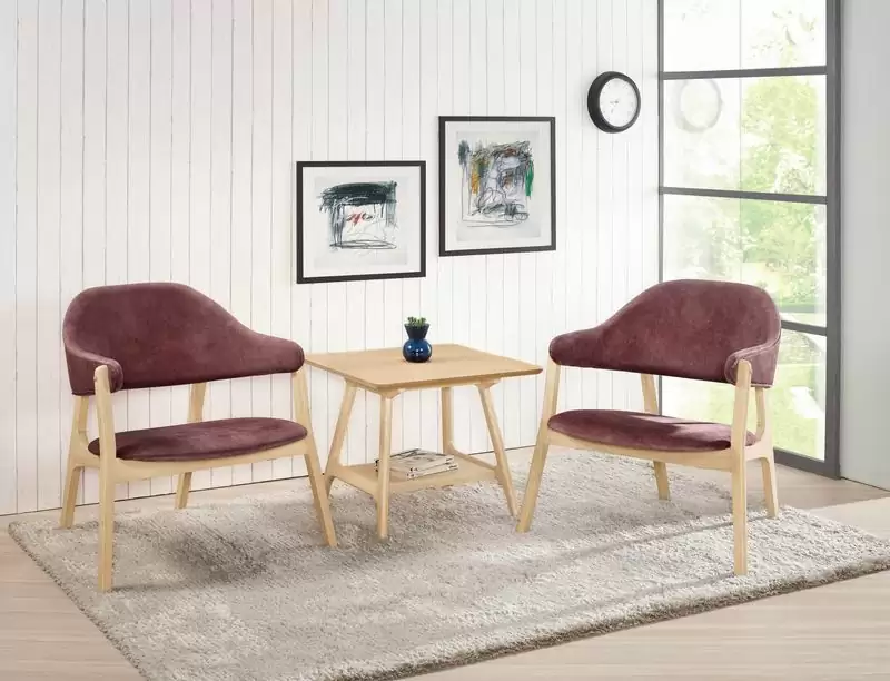 埃芝拉休閒椅(洗白色)