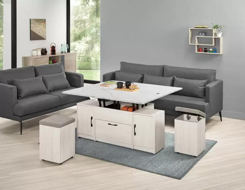 多功能升降茶几