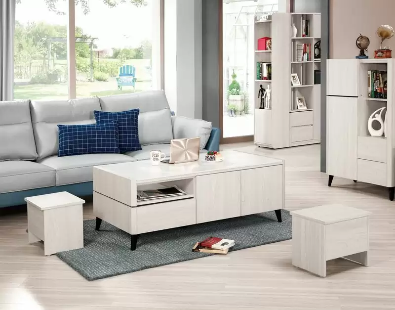 艾德嘉4.3尺岩板大茶几