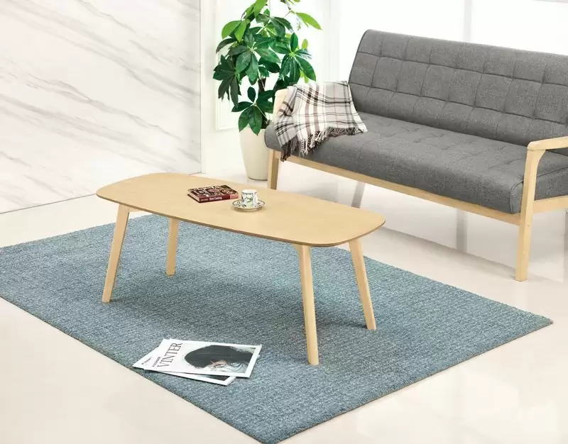 傑恩大茶几(洗白色)