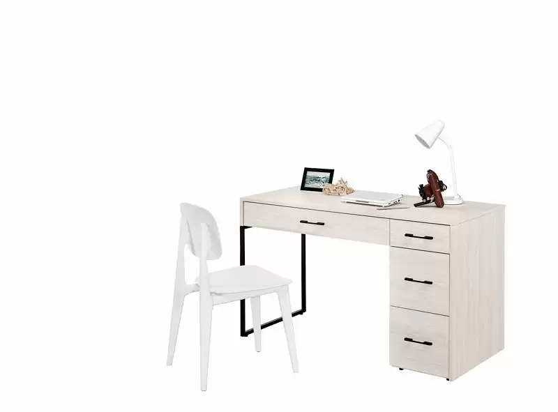 蘿克斯4尺四抽書桌