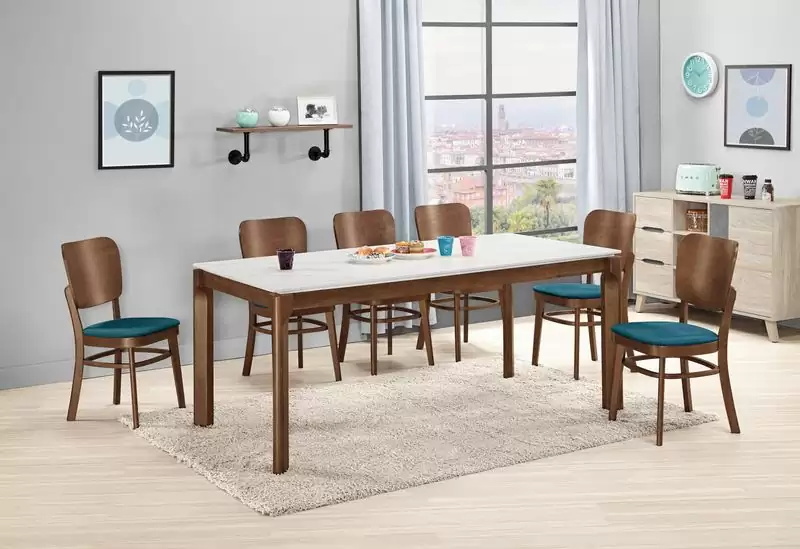 艾德嘉6尺岩板餐桌