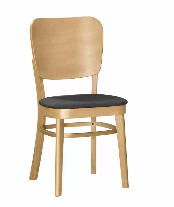 哈利斯餐椅(布)(實木)