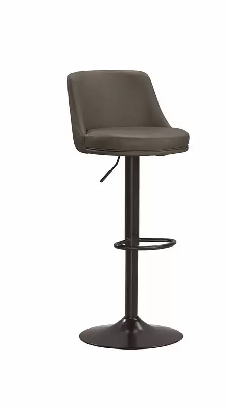 艾德嘉升降吧椅(灰色皮)