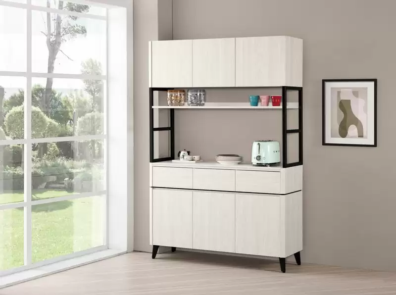 艾德嘉4尺岩板餐櫃