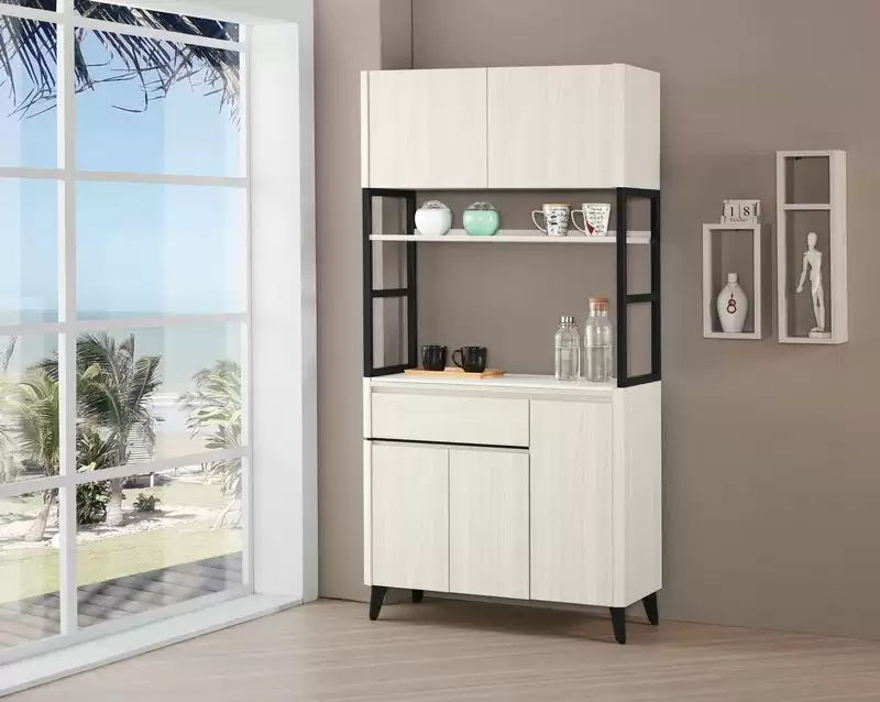 艾德嘉3尺岩板餐櫃