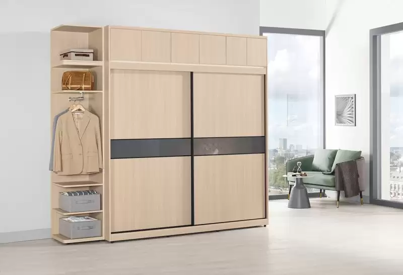 艾維斯7尺拉門衣櫥