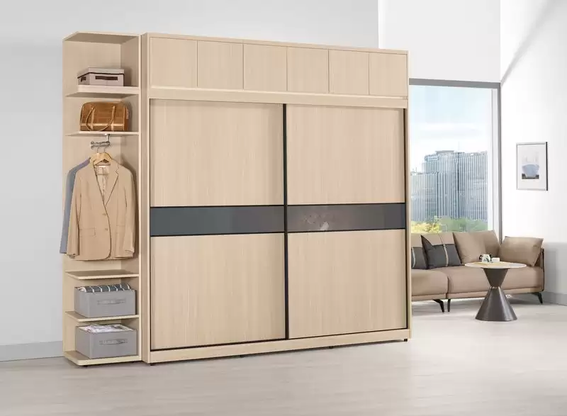 艾維斯7.5尺拉門衣櫥