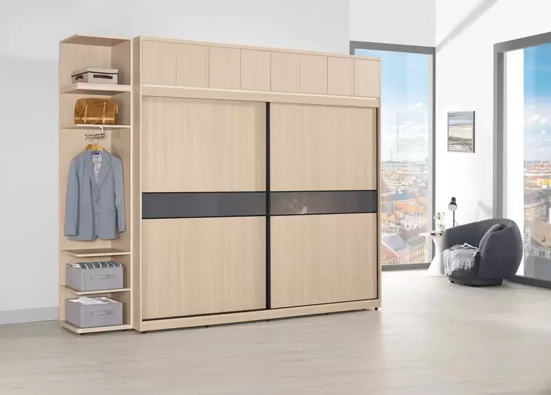 艾維斯8尺拉門衣櫥