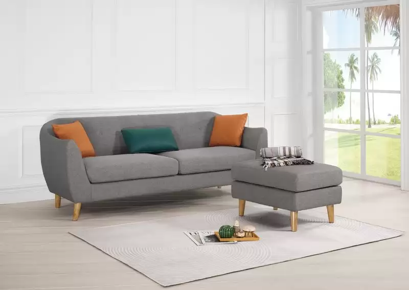 馬爾格L型布沙發