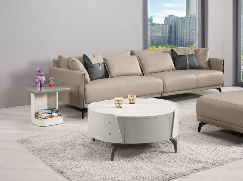 德利克岩板茶几