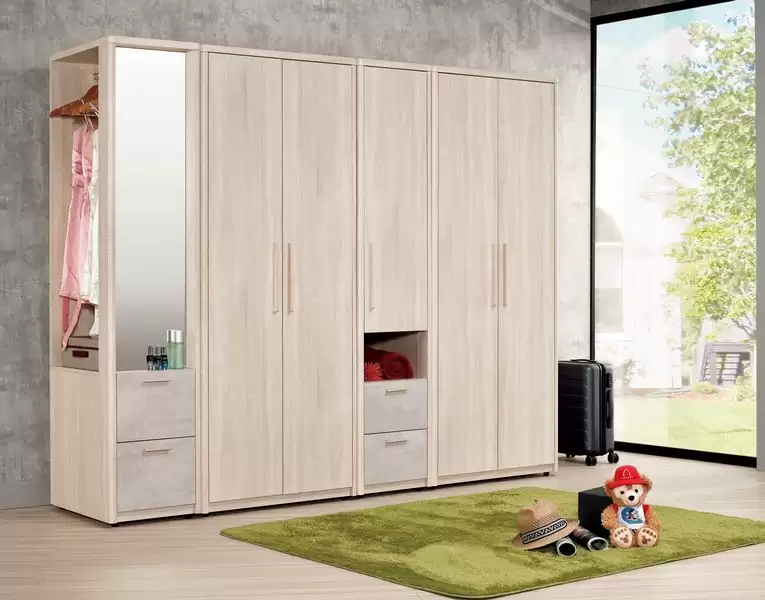 漢斯8.2尺組合衣櫥