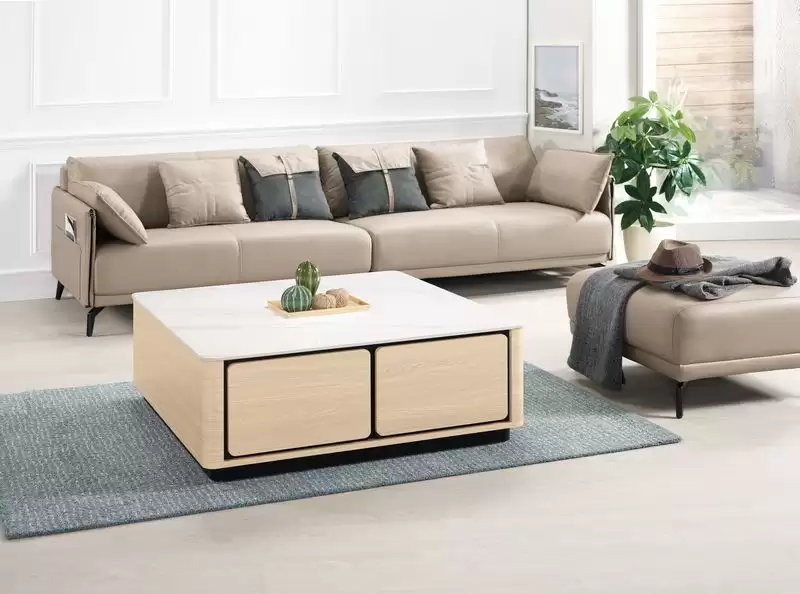 艾維斯3.3尺岩板大方几