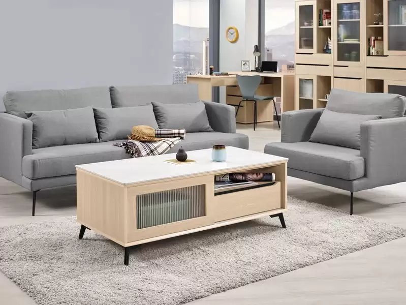 朵利斯4尺岩板大茶几