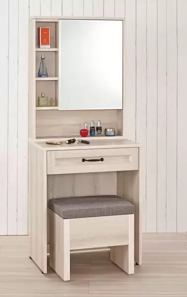 雪莉2尺化妝台含椅